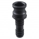 CAMLOCK ADAPTER POLYPROPYLENE - PART E - 1 1/4"