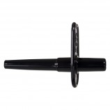 SAP SPOUT (STRAIGHT) XB2 - BLACK OPAQUE (100UN/PK)