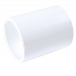 COUPLING SOC WHITE PVC - 1 1/2" (SOC X SOC)
