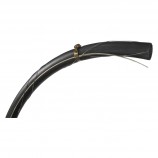 HD MAINLINE 2" BLACK - LASHED WITH #9HC GALV WIRE AND 0.045" SS LASHING WIRE - PER FOOT