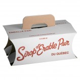 BOÎTE DE RÉEXPÉDITION BLANCHE AVEC POIGNÉE POUR CANNES - 8 X 540 ML (25/PQT)