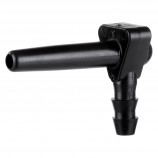 SAP SPOUT "PLASTECH CHALUMO" 19/64" - BLACK (100/PKG)
