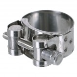 INDUSTRIAL COLLAR - SINGLE BOLT HEX - 1" - FOR LDPE TUBING