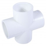 CROSS SOC WHITE PVC - 2" (SOC X SOC)