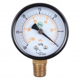 VACUUM GAUGE 2 1/2" -30" HG TO 0 VAC/KPA - 1/4" MNPT OUTLET AT THE BOTTOM - LOGO DSD STARS