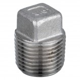 PLUG HEXAGONAL HEAD MALE THREADED SS 316 - 3/8" (MNPT)