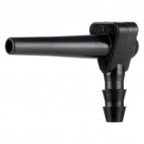 CHALUMEAU "PLASTECH CHALUMO" 1/4" - NOIR (100/PQT)
