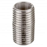 NIPPLE SCHEDULE 40 MALE THREADED SS 316 - 1/4" X CLOSE (MNPT X MNPT)