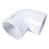 ELBOW 90° SOC WHITE PVC - 1 1/2"