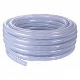 BRAIDED PVC CLEAR HOSE - 1 1/2" - 100 PSI (PER FOOT)