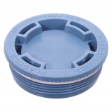 BOUCHON DE PLASTIQUE GRIS POUR BARIL - 2" FILET FIN