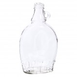GLASS BOTTLE - FLAT MODEL - 250ML (12/PKG)