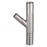 "Y" SS FITTING - 1 1/4'' X 3/4'' (INS X INS)
