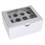 CONE BOX NO DESIGN - 12 CONES (25/PKG)