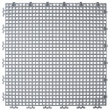 RIBBED 0.008" GRID TILE - 12" X 12" - MED GREY