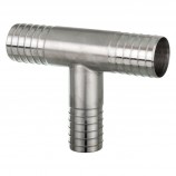 "T" SS FITTING - 1" X 1" X 3/4'' (INS X INS)