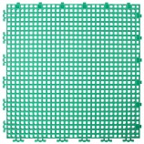 RIBBED 0.008" GRID TILE - 12" X 12" - GREEN