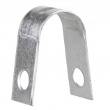 STAKE CRAMP 3/8" X 1" - 2 HOLES - GALVANIZED (100/PKG)