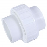 UNION SOC DISMOUNTABLE - BUNA-N O-RING WHITE PVC - 1 1/2" (SOC X SOC)