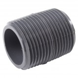 PIPE NIPPLE MALE THREADED PVC - 1" X CLOSE (MNPT X MNPT)