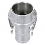CAMLOCK ADAPTER STAINLESS STEEL - PART C - 1 1/2"