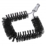 FLUE PAN TRIANGULAR BRUSH BLACK NYLON