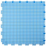 RIBBED 0.008" GRID TILE - 12" X 12" - ROYAL BLUE