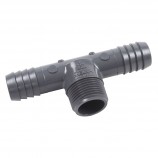 "T" ADAPTER INSERT MALE THREADED PVC - 3/4" (INS X INS X MNPT)