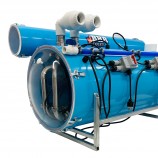 SUBM.PUMP REL.HORIZ. - 18 000 TAPS - 18"X48" - MNFLD6"X52" - IN 15X1 1/4"-FLOAT-2X50GPM-CLEAN.SYST.