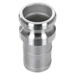 CAMLOCK ADAPTER STAINLESS STEEL - PART E - 1/2"