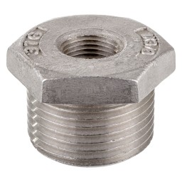 REDUCER MALE/FEMALE THREADED SS 316 - 1 1/2" X 3/4" (MNPT X FNPT)
