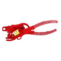 COMPACT FITTING INSERT PLIERS W/ LATERAL CUTTER FLARING DEVICE AND 5/16" JAWS