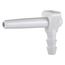 SAP SPOUT "PLASTECH CHALUMO" 19/64" - WHITE (100/PKG)