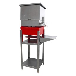 PROPANE BOTTLELING PAN W/SS STAND-INCL.16"X16"PAN,BURNER,STAND,SHELF, FILTER RACK,COVER,VALVE+SPOUT