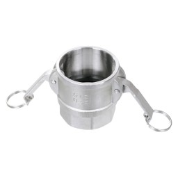 CAMLOCK ADAPTER STAINLESS STEEL - PART D - 2"