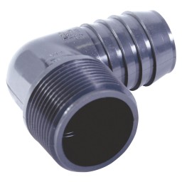 ELBOW 90° INSERT MALE THREADED PVC - 2" (INS X MNPT)