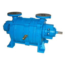 LIQUID RING PUMP DOUBLE STAGE - 5 HP - 3PH- 75 CFM - ASS'Y MOTOR - 7500 TAPS