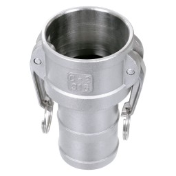 CAMLOCK ADAPTER STAINLESS STEEL - PART C - 2"