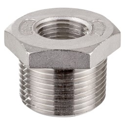 REDUCER MALE/FEMALE THREADED SS 316 - 3/4" X 3/8" (MNPT X FNPT)