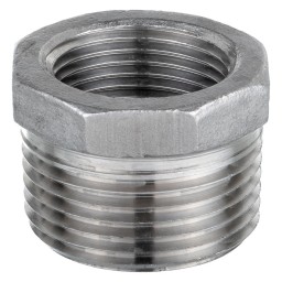 REDUCER MALE/FEMALE THREADED SS 316 - 2" X 1 1/2" (MNPT X FNPT)