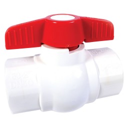 BALL VALVE PVC - 1" THREADED