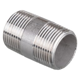NIPPLE SCHEDULE 40 MALE THREADED SS 316 - 1" X 2" (MNPT X MNPT)