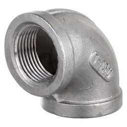 ELBOW 90° FEMALE THREADED SS 316 - 1 1/2" (FNPT X FNPT)