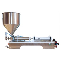 PNEUMATIC AUTOMATIC FILLING MACHINE - 100ML @ 1000ML - W/HOPPER