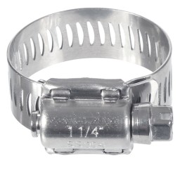 STAINLESS STEEL COLLAR 1 1/4'' (10UN/PK)