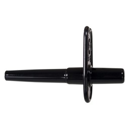 SAP SPOUT (STRAIGHT) XB2 - BLACK OPAQUE (100UN/PK)