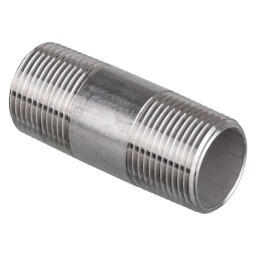 NIPPLE SCHEDULE 40 MALE THREADED SS 316 - 1" X 3" (MNPT X MNPT)