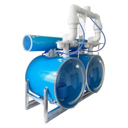 MEC.RELEASER HORIZONTAL DOUBLE - 10 000 TAPS - 18"X18" - MNFLD 6"X36" - IN 8X1 1/4"