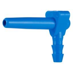 SAP SPOUT "PLASTECH CHALUMO" 19/64" - BLUE (100/PKG)