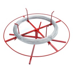 HORIZONTAL WIRE AND TUBING REEL FOR #9 WIRE AND 5/16" TUBING
